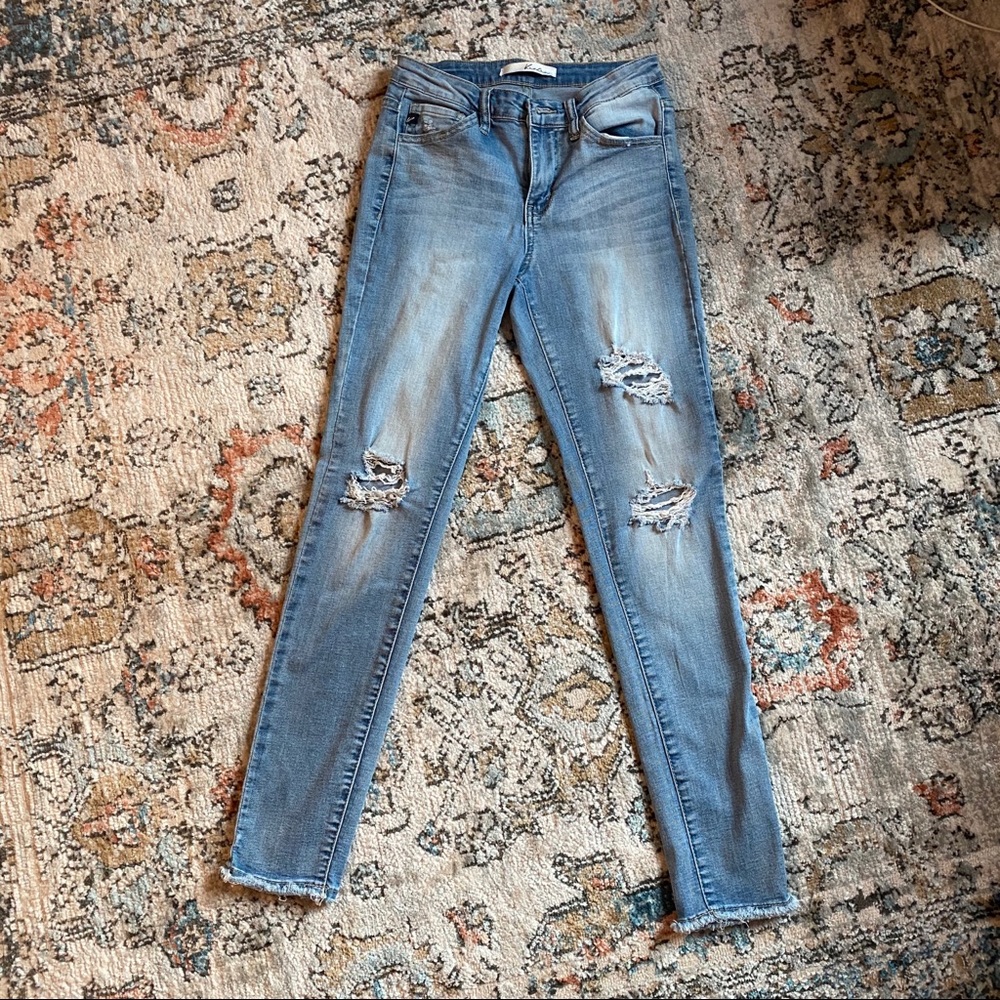 Juniors Size 5/26 Light Blue Skinny Jeans